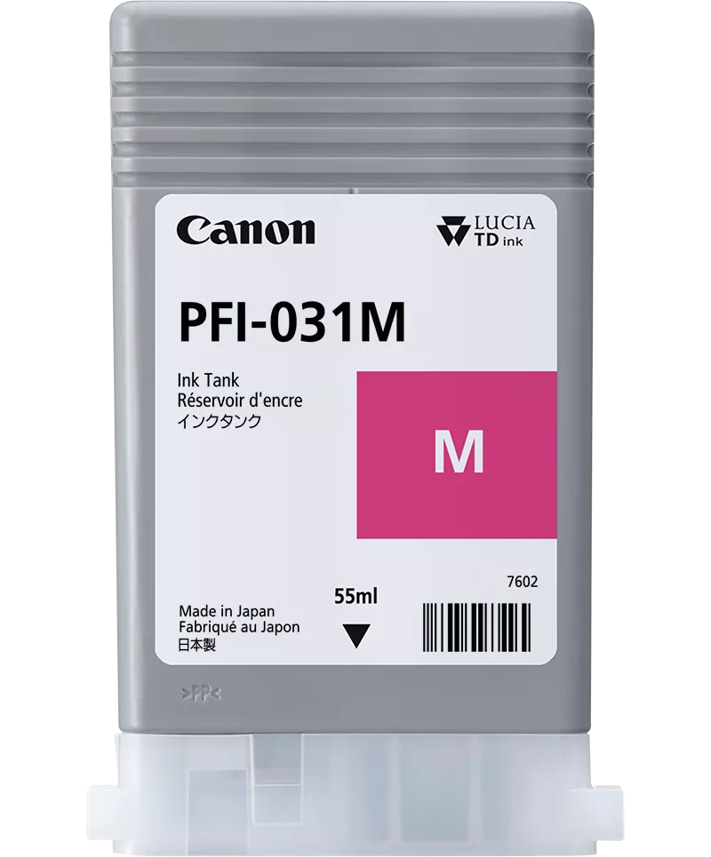 Canon Genuine PFI-031M Pigment Magenta Ink Cartridge (6265C001)