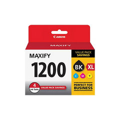 Canon Genuine PGI-1200XL 4 Color Value Pack (9183B005)