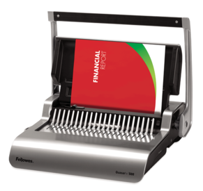 Fellowes Quasar+ Manual Comb Binding Machine (5227201)