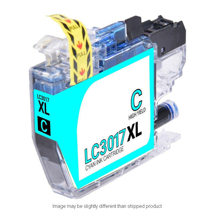 Brother Remanufactured LC3017 Cyan Ink Cartridge (LC3017)
