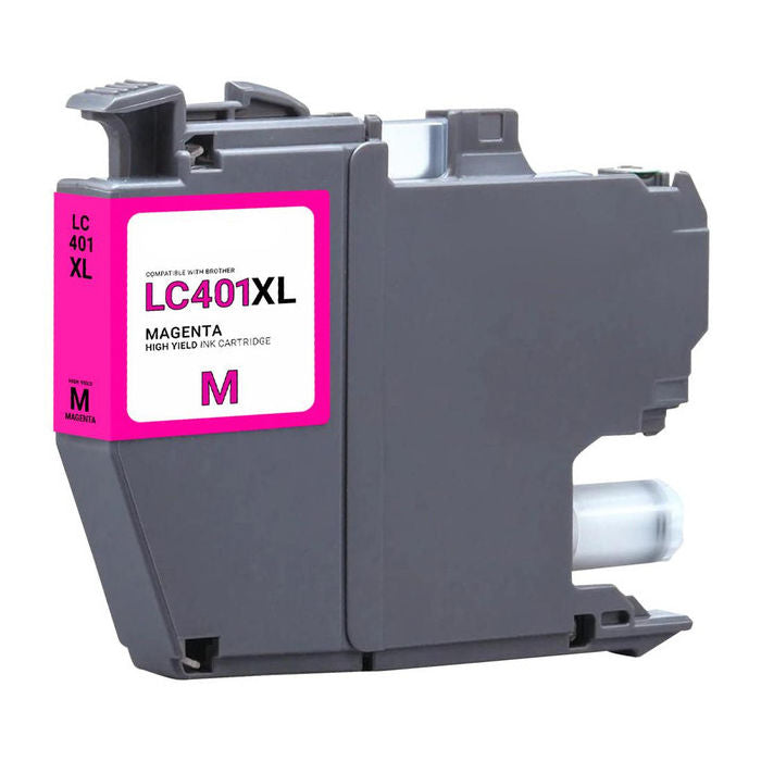 Brother Remanufactured LC401XL Magenta Extra High Yield Ink Cartridge (LC401XL)