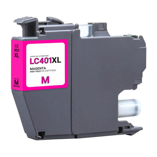 Brother Remanufactured LC401XL Magenta Extra High Yield Ink Cartridge (LC401XL)