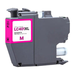 Brother Remanufactured LC401XL Magenta Extra High Yield Ink Cartridge (LC401XL)