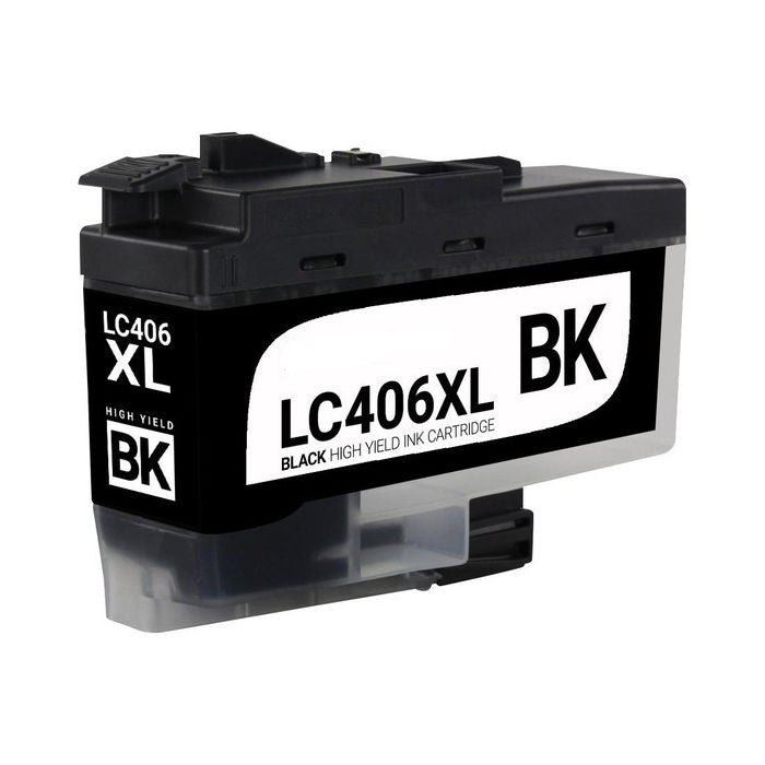 Brother Remanufactured LC406XL Black Extra High Yield Ink Cartridge (LC406XL)