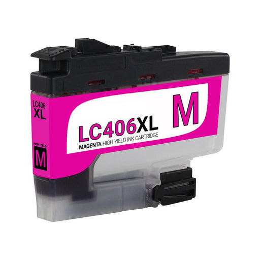 Brother Remanufactured LC406XL Magenta Extra High Yield Ink Cartridge (LC406XL)