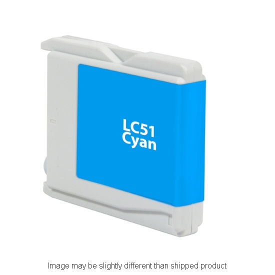 Brother Remanufactured LC51 Cyan Ink Cartridge (LC51)