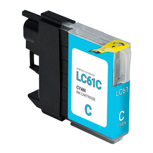 Brother Remanufactured LC61 Cyan Ink Cartridge (LC61)