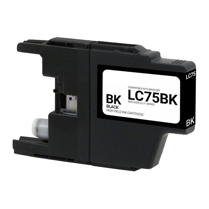 Brother Remanufactured LC75 Black Ink Cartridge (LC75)