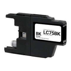 Brother Remanufactured LC75 Black Ink Cartridge (LC75)