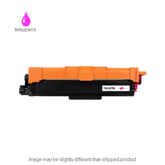 Brother Remanufactured TN227MR Magenta High Yield Toner Cartridge (TN227MR)