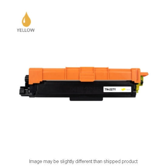Brother Remanufactured TN227YR Yellow High Yield Toner Cartridge (TN227YR)