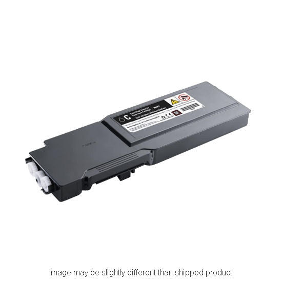 Dell Remanufactured 331 Cyan Toner Cartridge, 5,000 Page Yield (331-8428)