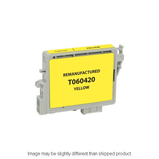 Epson Compatible 0604 Yellow Ink Cartridge, 600 Page Yield (T060420S)