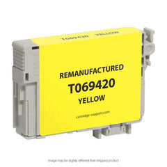 Epson Compatible 0694 Yellow Ink Cartridge, 350 Page Yield (T069420S)