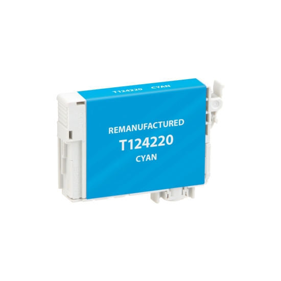 Epson Compatible 1242 Cyan Ink Cartridge, 220 Page Yield (T124220)