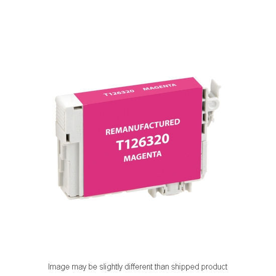 Epson Compatible 1263 Magenta Ink Cartridge, 480 Page Yield (T126320S)