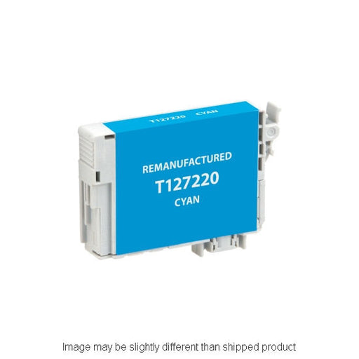 Epson Compatible 1272 Cyan Ink Cartridge, 755 Page Yield (T127220S)