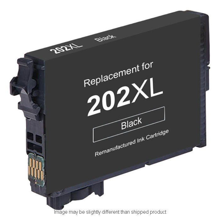 Epson Compatible 202XL Black Ink Cartridge, 550 Page Yield (T202XL120S)