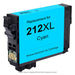 Epson Compatible 212XL Cyan Ink Cartridge, 350 Page Yield (T212XL220S)