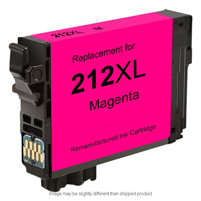 Epson Compatible 212XL Magenta Ink Cartridge, 350 Page Yield (T212XL320S)