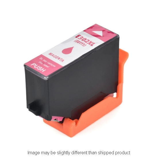Epson Compatible 302XL Magenta Ink Cartridge, 650 Page Yield (T302XL320S)