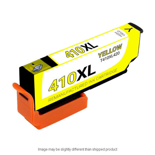 Epson Compatible 410XL Yellow Ink Cartridge, 650 Page Yield (T410XL420S)