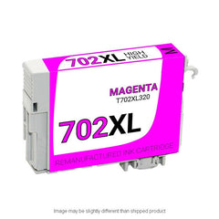 Epson Compatible 702XL Magenta Ink Cartridge, 950 Page Yield (T702XL320S)