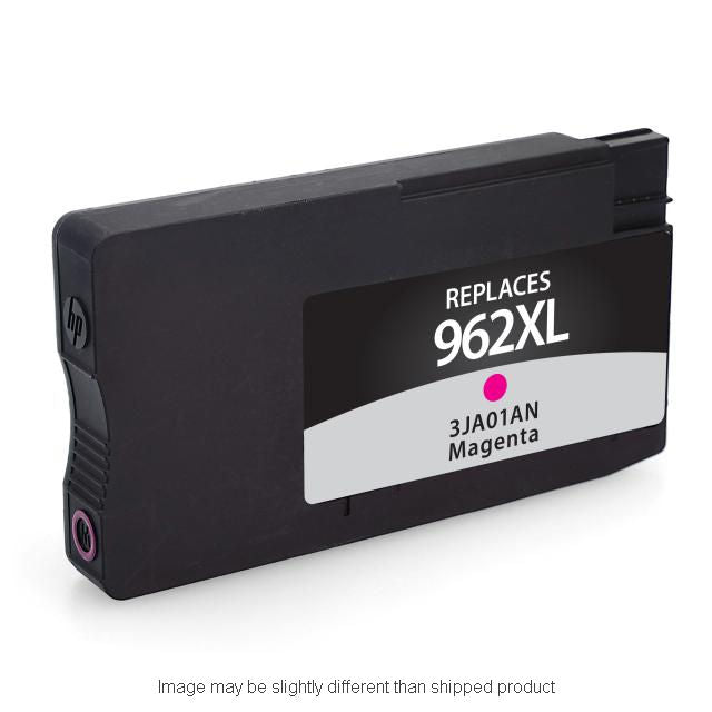 HP Remanufactured HP 962XL Magenta High Yield Ink Cartridge, 1,600 Page Yield (3JA01AN)