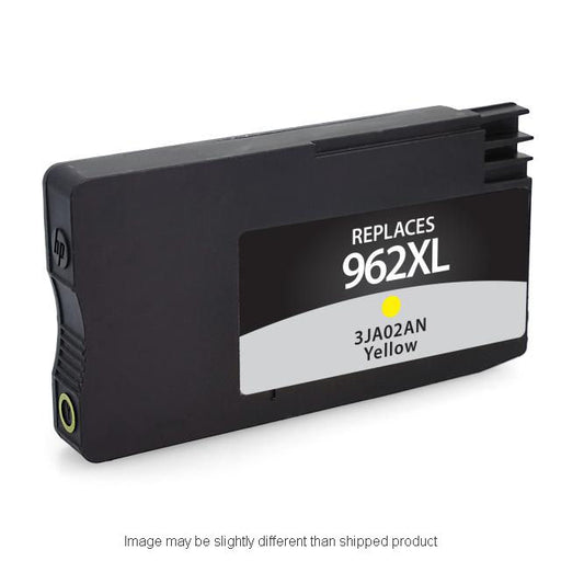 HP Remanufactured HP 962XL Yellow High Yield Ink Cartridge, 1,600 Page Yield (3JA02AN)
