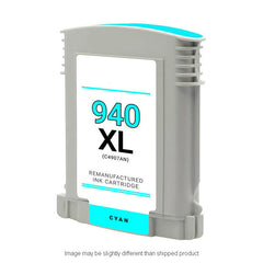 HP Remanufactured HP 940 Magenta Ink Cartridge, 1,400 Page Yield (C4907AN)