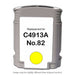 HP Remanufactured HP 82 Yellow High Yield Ink Cartridge (C4913A)