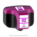 HP Remanufactured HP 02 Magenta Standard Yield Ink Cartridge, 370 Page Yield (C8772WN)