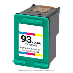 HP Remanufactured HP 93 Tri-Color Ink Cartridge, 220 Page Yield (C9361WN)