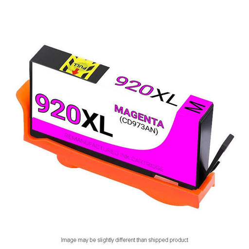 HP Remanufactured HP 920XL Magenta High Yield Ink Cartridge, 700 Page Yield (CD973AN)