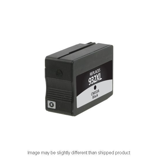 HP Remanufactured HP 932XL Black High Yield Ink Cartridge, 1,000 Page Yield (CN053AN)
