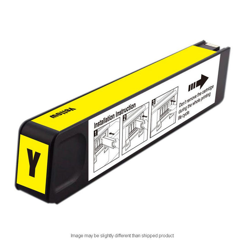 HP Remanufactured HP 971XL Yellow High Yield Ink Cartridge, 6,600 Page Yield (CN628AM)