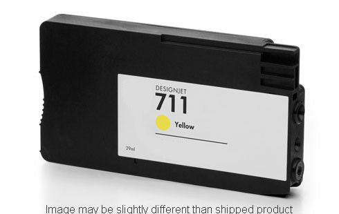 HP Remanufactured HP 711 Yellow Standard Yield Ink Cartridge (CZ132A)