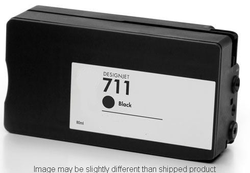 HP Remanufactured HP 711XL Black High Yield Ink Cartridge (CZ133A)