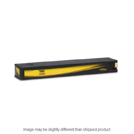 HP Remanufactured HP 980 Yellow Standard Yield Ink Cartridge, 6,600 Page Yield (D8J09A)