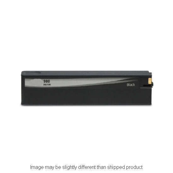 HP Remanufactured HP 980 Black Standard Yield Ink Cartridge, 10,000 Page Yield (D8J10A)