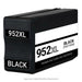 HP Remanufactured HP 952XL Black High Yield Ink Cartridge, 2,000 Page Yield (F6U19AN)