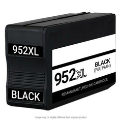 HP Remanufactured HP 952XL Black High Yield Ink Cartridge, 2,000 Page Yield (F6U19AN)