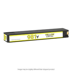 HP Remanufactured HP 981 Yellow Ink Cartridge, 16,000 Page Yield (L0R15A)