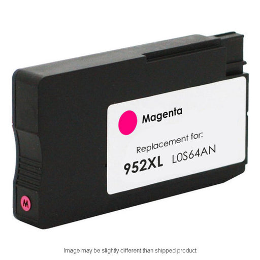 HP Remanufactured HP 952XL Magenta High Yield Ink Cartridge, 1,600 Page Yield (L0S64AN)