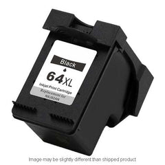 HP Remanufactured HP 64XL Black High Yield Ink Cartridge, 600 Page Yield (N9J92AN)