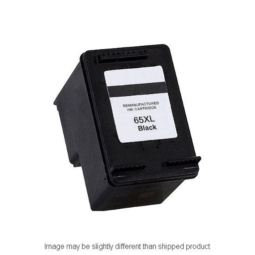 HP Remanufactured HP 65XL Black High Yield Ink Cartridge, 300 Page Yield (N9K04AN)
