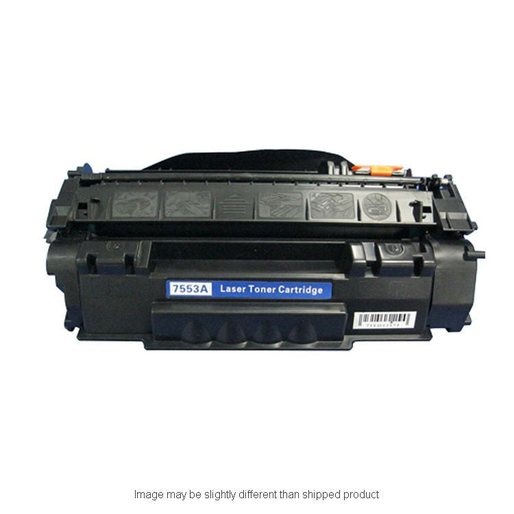 HP Remanufactured PQ7553AR Black Toner Cartridge, 3,000 Page Yield (PQ7553AR)