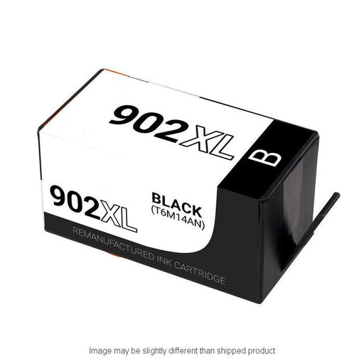 HP Remanufactured HP 902XL Black High Yield Ink Cartridge, 825 Page Yield (T6M14AN)