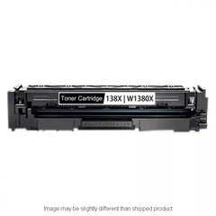 HP Remanufactured W1380X Black High Yield Toner Cartridge, 4,000 Page Yield (W1380X)