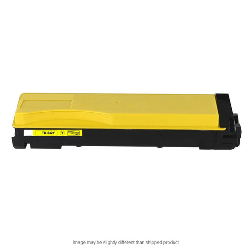 Kyocera Compatible TK542 Yellow Toner Cartridge, 4,000 Page Yield (TK542)